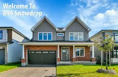 844 Snowdrop Crescent Blossom Park - Airport and Area Ontario K1T 0X7