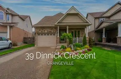 39 Dinnick Crescent Orangeville Ontario L9W 0B7