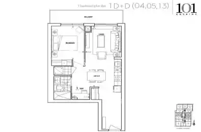 101 Erskine Avenue Unit# 1204 Toronto C10 Ontario M4P 0C5