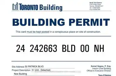 52 Patrick Boulevard Toronto C15 Ontario M2J 3L2